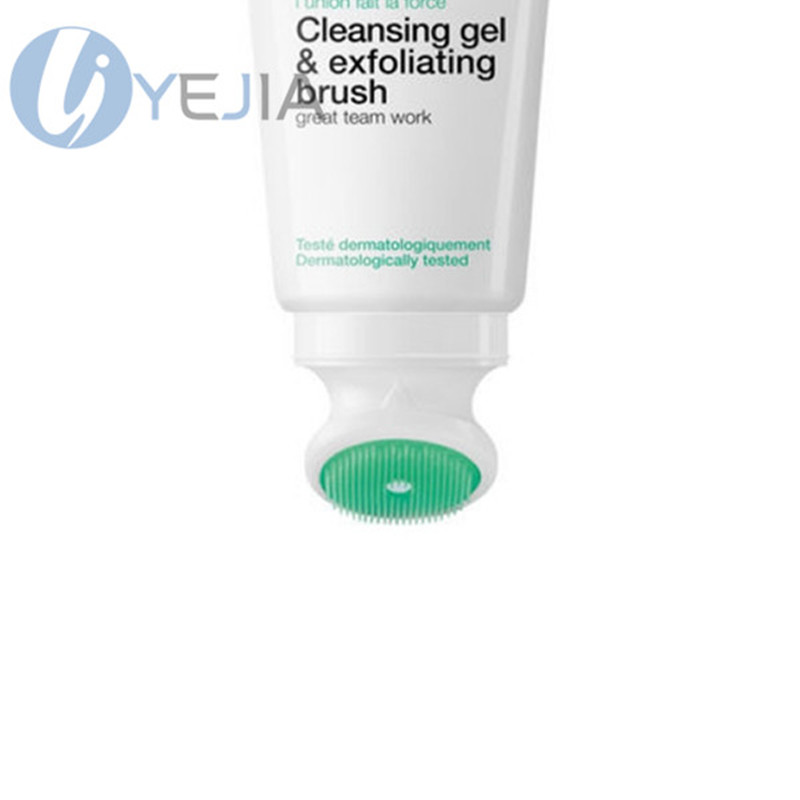 Deep cleaning Blackhead Remover Facial Silicone Brush with Custom Pins and Colors_